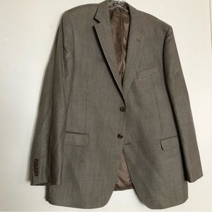 Lauren Ralph Lauren Black Label Slim Blazer Suit Jacket Size 46L